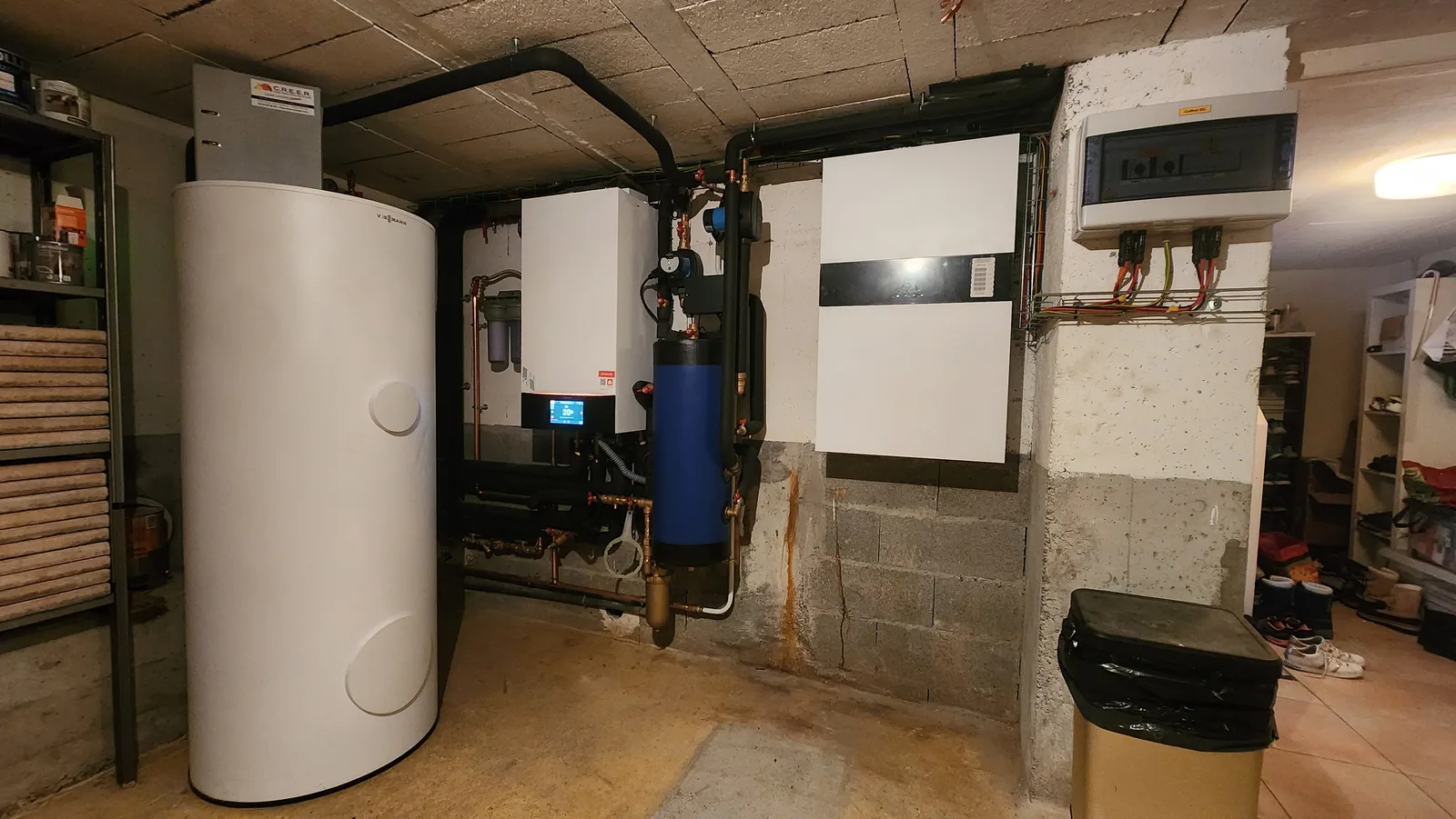 Installation PAC et photovoltaique