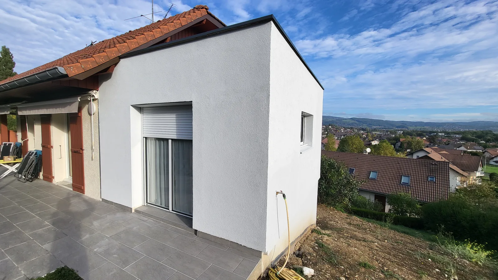 Réalisation d'une extension de 22m² et rénovation d'une salle d'eau