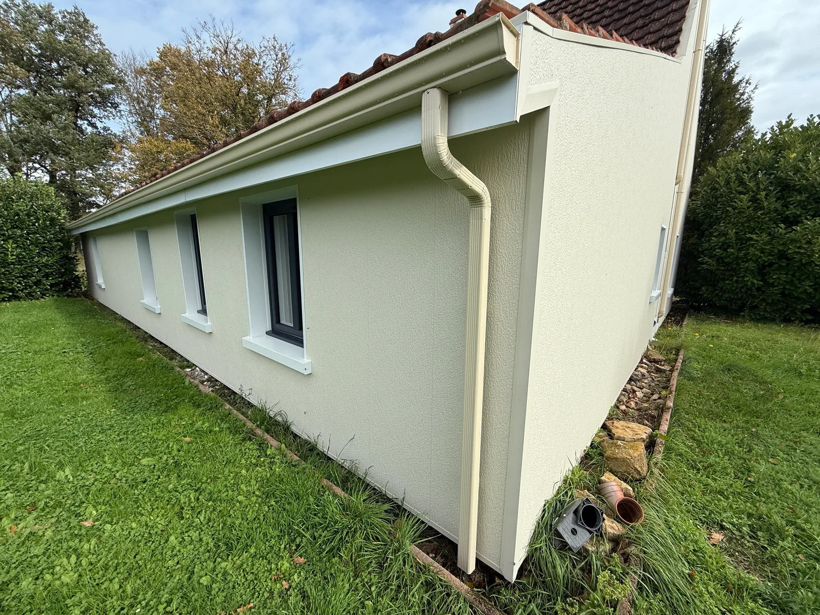Isolation des murs par l'extérieure (ITE) UNISO