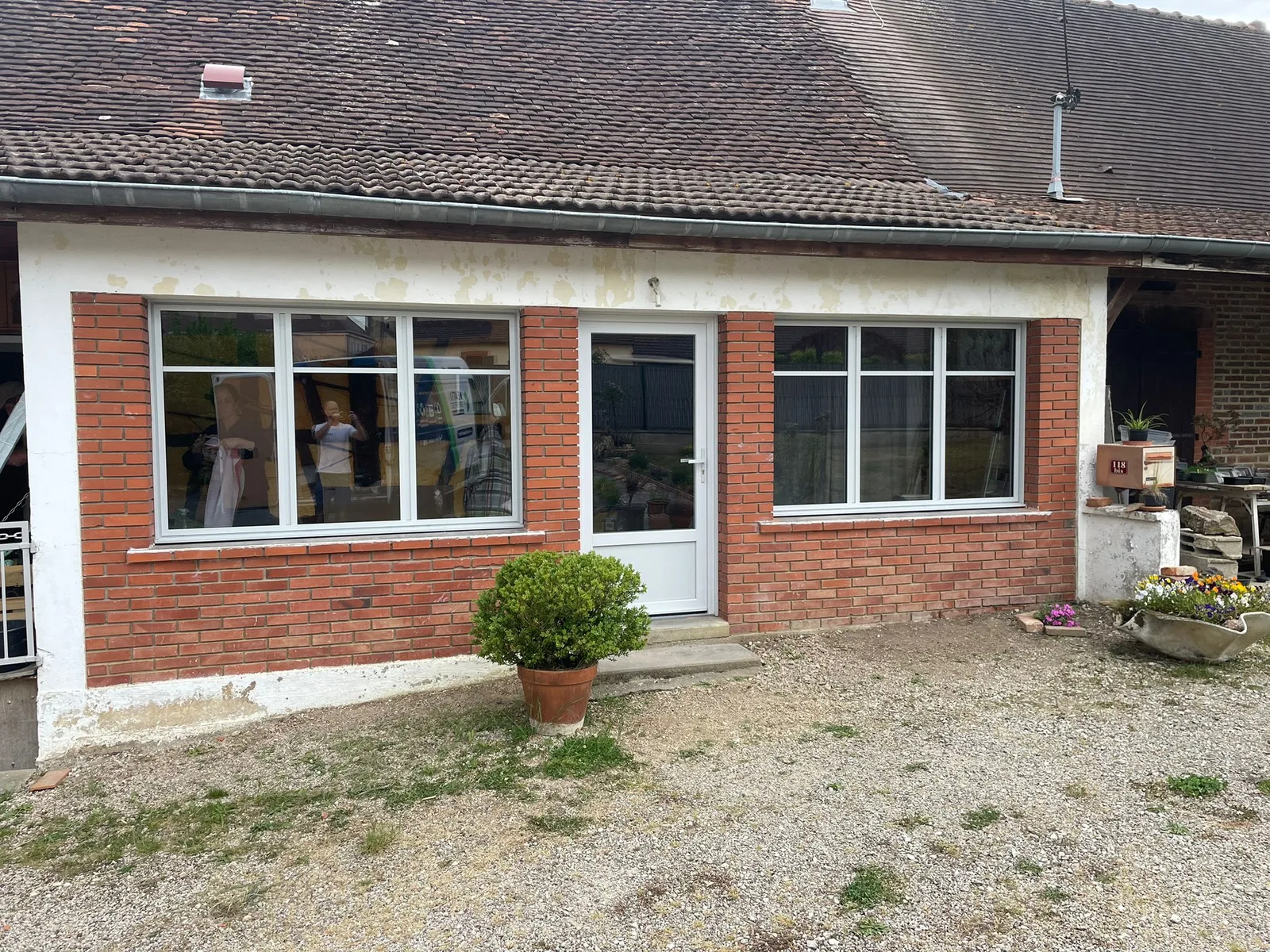 Remplacement de fenêtres PVC / ALU à Sagy 71580